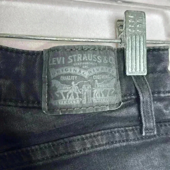 Levi’s black label  denim 721 high rise skinny - Picture 4 of 6